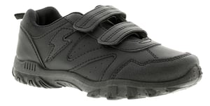 Rockstorm bolt boys kids school shoes black