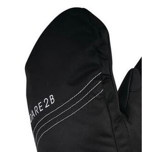 Durf 2b Meisjes Stormy Skiwanten (Zwart)