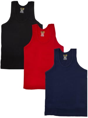 Enzo | Heren Vesten 3 Pack - Willekeurig gekozen kleuren