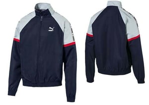 Puma XTG Blue Woven Track Jacket - Herr