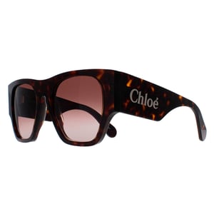 Chloe Square Dames Donker Havana Bruin Gradient CH0233S