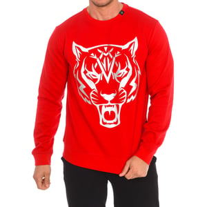 FIPSG604 heren sweatshirt met lange mouwen en ronde hals