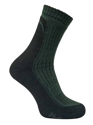 Mens Reinforced Heel and Toe Merino Wool Hiking Socks for Boots