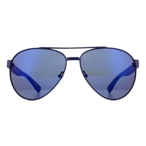 Lacoste Aviator Mens Blue Blue Blauwe zonnebril