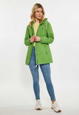 Schmuddelwedda Regenjas Dames lichtgroen