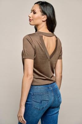Regan Top Taupe