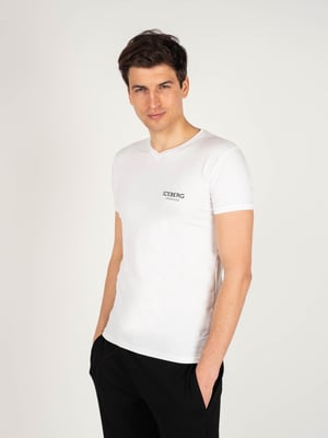 Iceberg T-shirt Herr Vit