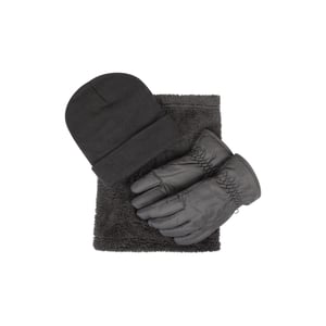 Mountain Warehouse Accessoireset voor kinderen (Set van 3) (Houtskool)