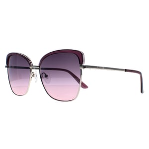 Guess GU7738 83U violet bordeaux spiegel zonnebril