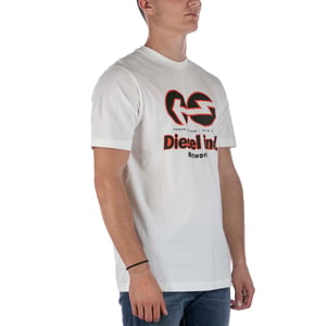 T-shirt Diesel T-Just E18 Vit