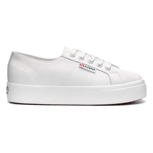 Superga Unisex Adult 2730 Nappa Leather Trainers (Optical White)