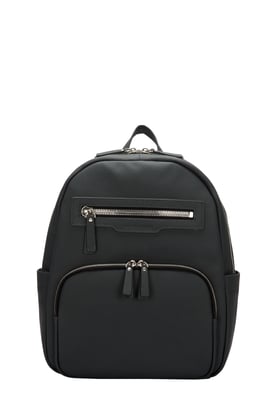 OIL TANNED LEATHER ZIP AROUND BACKPACK