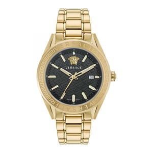 Versace V-code Men's Gold Watch VE6A00623