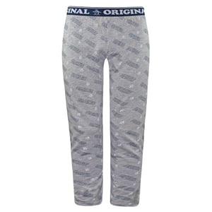Penguin Lounge heren pyjama grijs