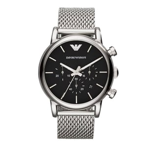 Emporio Armani Luigi Heren Horloge Zilverkleurig AR1811