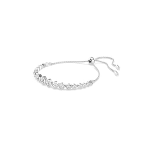 Swarovski 'Imber Organic' Vrouwen Base Metalen Armband - Zilver 5705451
