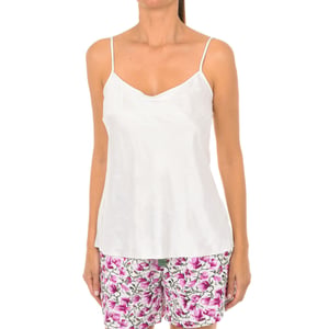 Lovable L07WV T-shirt i satin med tunna band för kvinnor