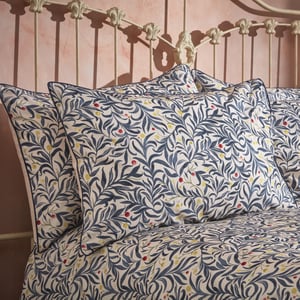 EW by Edinburgh Weavers Malory Botanical Luxury Cotton Pillowcase Pair