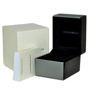 Emporio Armani AR0389 Chronograph Silver Watch