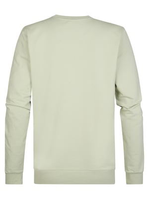 Petrol Industries - Heren Logo Sweater Seaviewpark - Groen