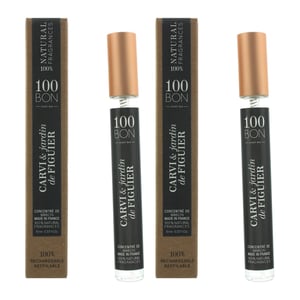 100 Bon Carvi & Jardin De Figuier Concentre Refillable Eau de Parfum 10ml x 2