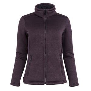 Regatta Womens/Ladies Razia II Full Zip Fleece Jacket (Deep Plum/Black)