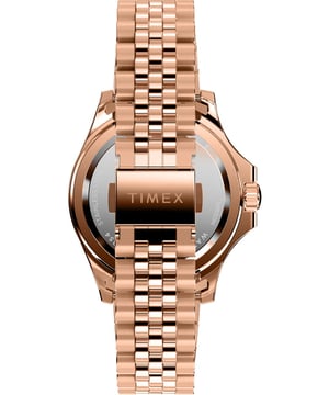 Timex Kaia X Bcrf Dames Roze Gouden Horloge TW2V96700