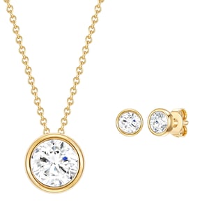 Rafaela Donata Female Sterling Silver Set (Necklace + Earring)