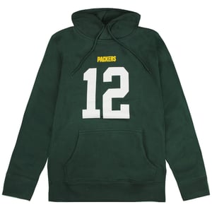 Fanatics Green Bay Packers Aaron Rodgers Mens Hoodie