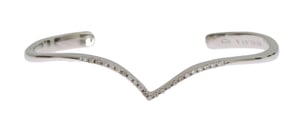 Nialaya Vrouwen Skyfall CZ 925 zilver Bangle Armband