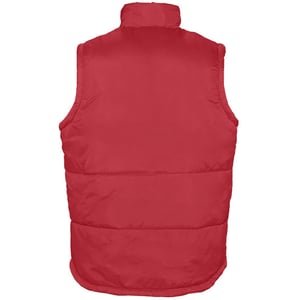 SOLS Warm Unisex Gewatteerd Bodywarmer Jasje (Rood)