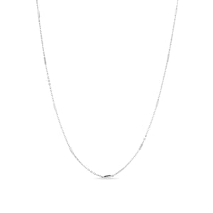 Luxenter Sterling zilveren 925 gerhodineerde ketting - Tartes