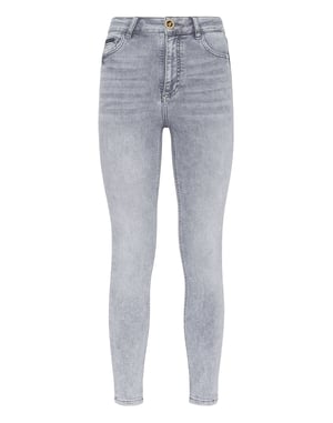 Jeans Skinny Fit Dödskalle
