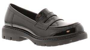 Miss Riot Girls Shoes School Loaf black