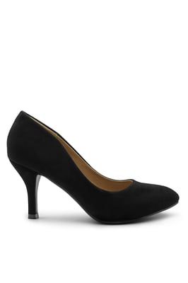 Where's That From Womens 'Paola' Mid High Heel Court Pump Shoes With Pointed Toe
