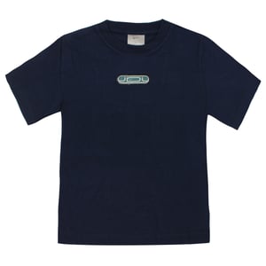 Vintage Nike Jongens Just Do It Marineblauwe T-Shirt
