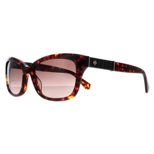 Kate Spade Cat Eye Dam Mörk Havanna Brun Gradient Johanna 2/S