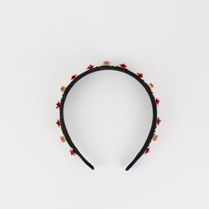 Red Rose Embellished Headband