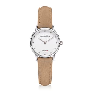 Victoria Hyde Watch Pretty Ladies in Light Taupe