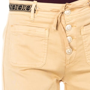 Shorts with hemmed bottoms and belt loops LWB001 women