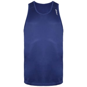 2XU BSR Active Singlet Heren Marine Blauw Top