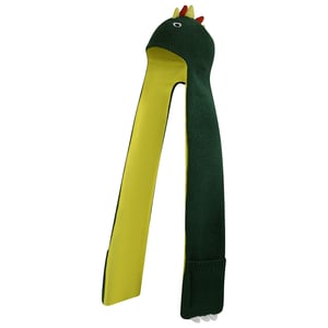 Dare 2B Kinderen/Kids Snowplay Dinosaurus 3 in 1 Muts Sjaal (Eden Groen)