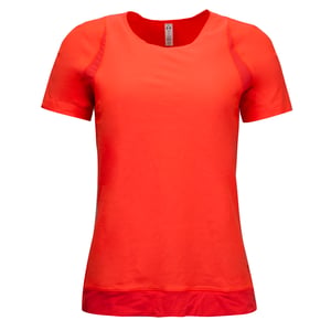 Under Armour Womens Vanish T-Shirt Base Layer Fitted Top Oranje 1324142 877