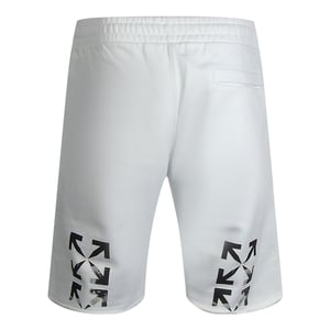 Off-White Caravaggio Arrow White Sweat Shorts
