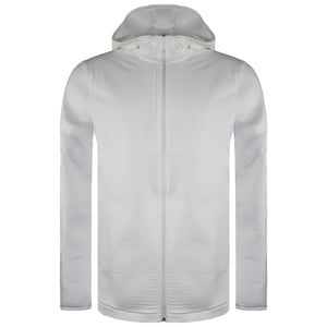 Under Armour Storm Long Sleeve ZipUp White Mens Daytona Track Jacket 1366279 100