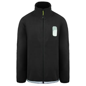 Puma x Helly Hansen Long Sleeve Zip Up Black Mens Polar Fleece 598278 01