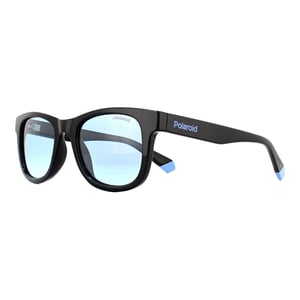 Polaroid Kids Square Kidss Black Blue Blue Polarized Sunglasses