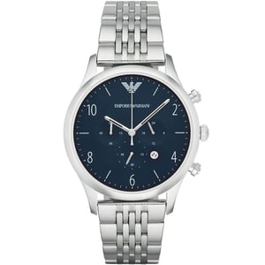 Emporio Armani AR1942 Chronograph blå urtavla herrklocka