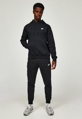 Nike Mens Sportswear Club Fleece Tracksuit in Black