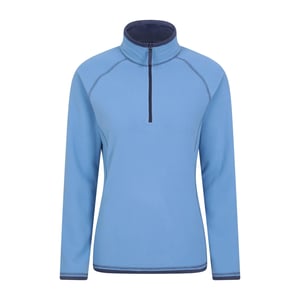 Mountain Warehouse Dames/Dames Montana Half Zip Fleece Top (Donkerblauw)